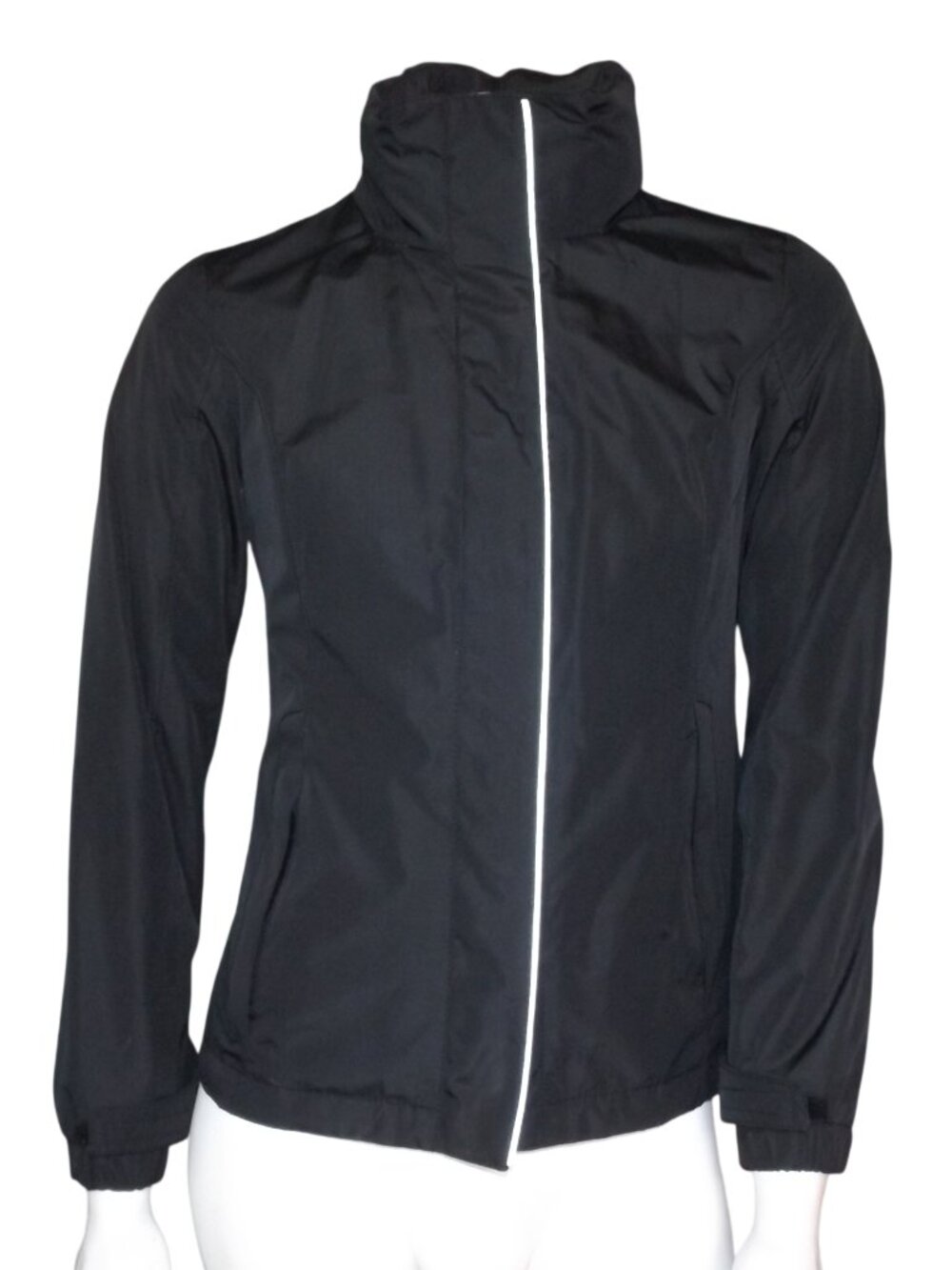 NAUTICA Jacket, S, Black Hoodie, Zipper front, Long sleeve, Mesh lining,